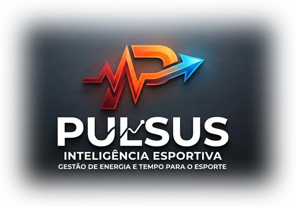 Logotipo da Pulsus Inteligência Esportiva. Gestão de energia e tempo para o esporte
